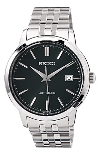 Reloj Automático Analógico Seiko Hombre Con Correa De Dqvq0