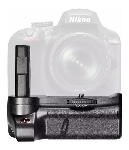 Battery Grip For Nikon D3400 - Fact A/b - Garantia -