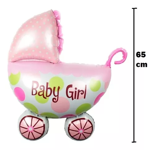 Kit Globos Baby Shower Niña Baby Mamila Girl Decoración Bebé