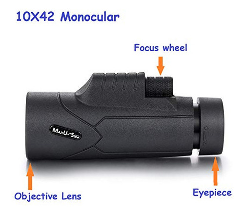 Telescopio Maxusee De 400 X 40 Mm Con Visor De Alcance