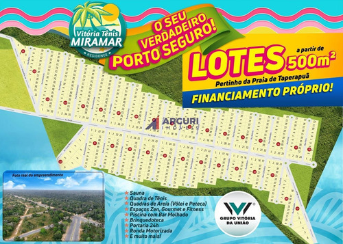 Imagem 16 de 16 de Lote Em Condomínio 547 M² Porto Seguro Praia De Taperapuã (ba) - Venda - 9951