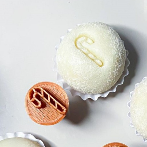 Imagem 2 de 10 de Carimbo Brigadeiro Natal Kit 4pçs Arvore Noel Meia Bengala