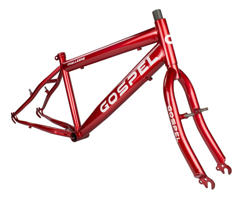 Cuadro Para Bicicleta R20 Rojo Waterdrop Ys-955 Gospel