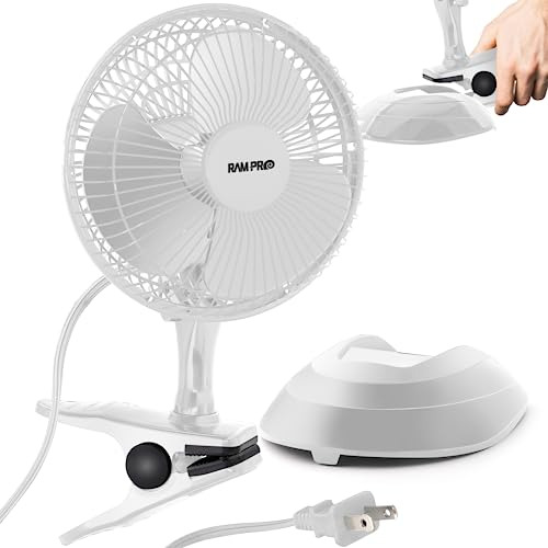 Ventilador De Clip Y Escritorio