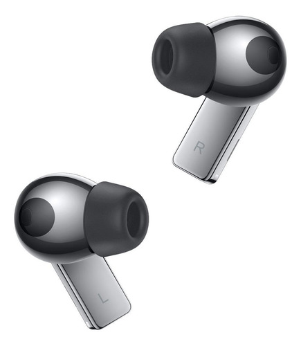Imagen 3 de 5 de Audífonos in-ear inalámbricos Huawei FreeBuds Pro plata glaciar