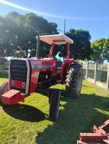 Trator Massei Ferguson 265 Eixo Alto, Com Roçadeira Tatu