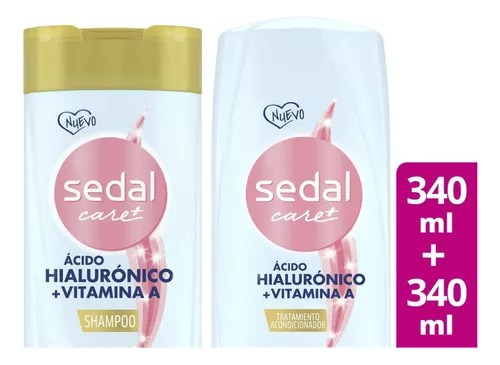 Shampoo + Acondicionador Sedal Care Hialurónico + Vitamina A