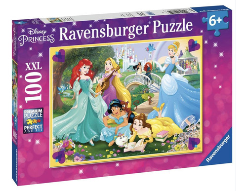 Rompecabezas Ravensburger Disney Princess 100 Piezas Xxl