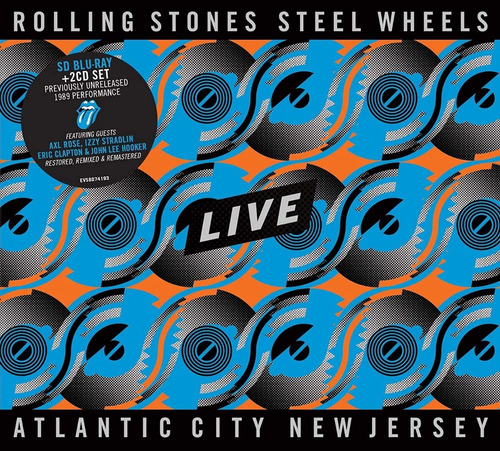 The Rolling Stones Steel Wheels Live 2 Cd + Blu Ray  Nuevo
