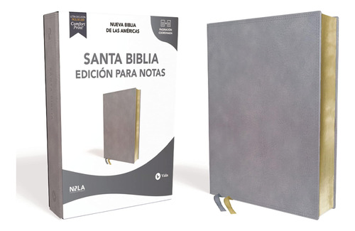 Libro: Nbla Santa Biblia Edición Para Notas, Leathersoft, Az