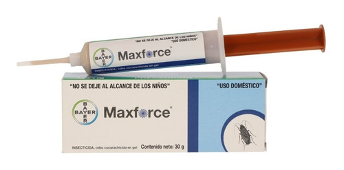 Imagen 1 de 8 de Maxforce Bayer Veneno En Gel Mata Cucarachas