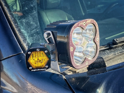 Imagen 3 de 3 de Faro Dually Baja Designs S1 Ambar Antiniebla Luz Para Polvo