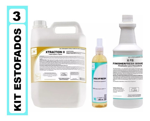 Kit Xtraction Ii 5l Solvfresh 300ml Finisherfresh Bouquet 1l