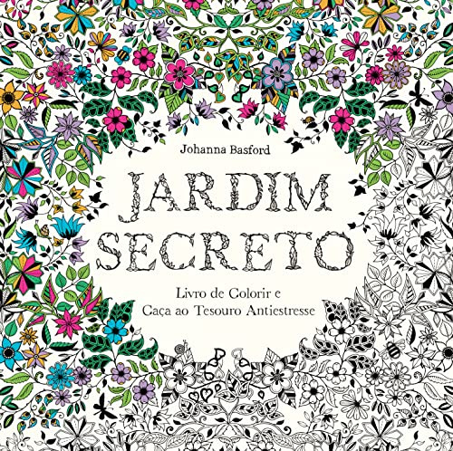 Libro Jardim Secreto - Livro De Colorir