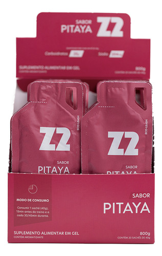 Gel Z2 Pitaya Z2 (caixa 20 Sachês)