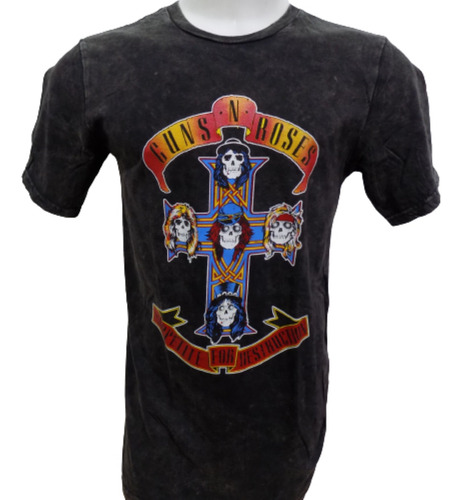 Remeras De Guns N´ Roses Nevadas Varios Modelos Que Sea Rock