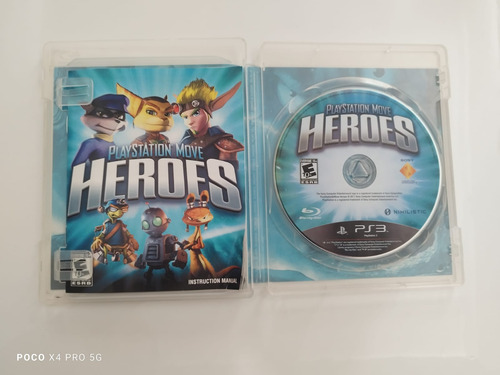 Juego Ps3 Heroes (move Control) Original Fisico Inmaculado! (Usado)