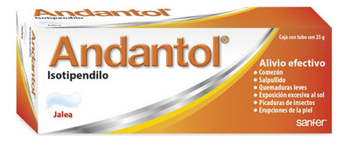 Andantol Jalea 0,75 G, 1 Tubo 25 G