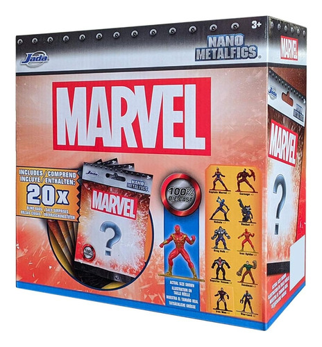 Figuras De Acción Coleccionables Marvel 1431465 20 Pzas Cst