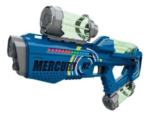 Pistola De Agua Mercury 2 / Bateria Recargable / Luces 