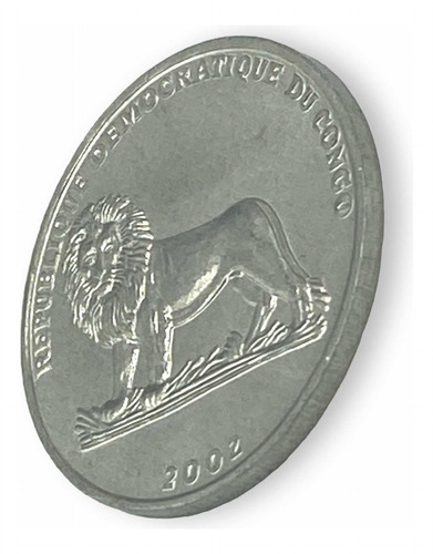 Moneda De República Democrática Del Congo 50 Céntimos Africa (Usado)