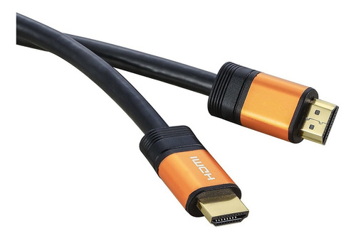 Imagen 5 de 5 de Cable Hdmi 8k 60hz/4k 120hz/48gbps V2.1 De 2mts. Premium Oro