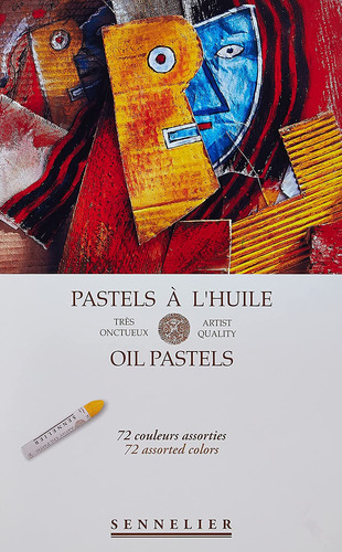 Sennelier Juego De Pasteles Al Oleo De Carton 72u Multicolor