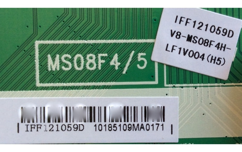 Main Para Tv Tcl V8-ms08f4h-lf1v004(h5) / 40-ms08f6-maa2hg (Usado)