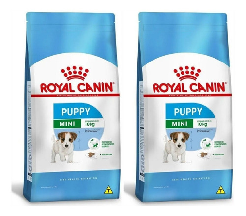 Ração Royal Canin Filhote Puppy Mini 1kg Kit 2 Unidades