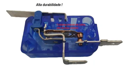 Micro Switch Com Haste, Marca Aegir (kit Com 10 Pçs).