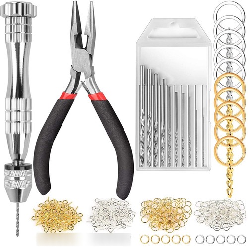 Kit De 222 Piezas Para Moldes De Resina Taladro Manual