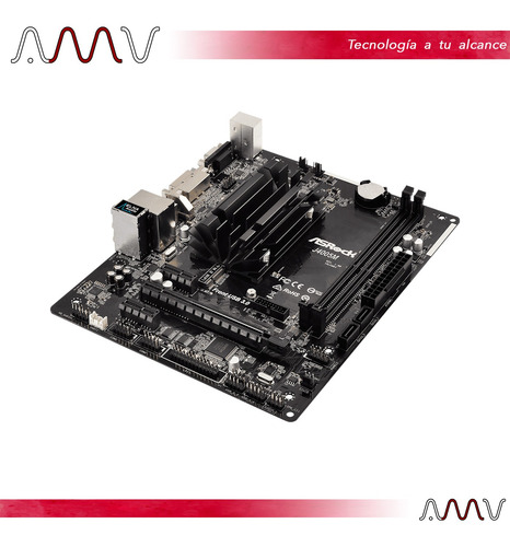 Tarjeta Madre Asrock J4005m Intel Dual-core J4005 8gb Amv