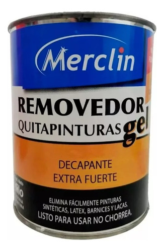 Removedor Gel Quita Pinturas 1 Kilo Merclin