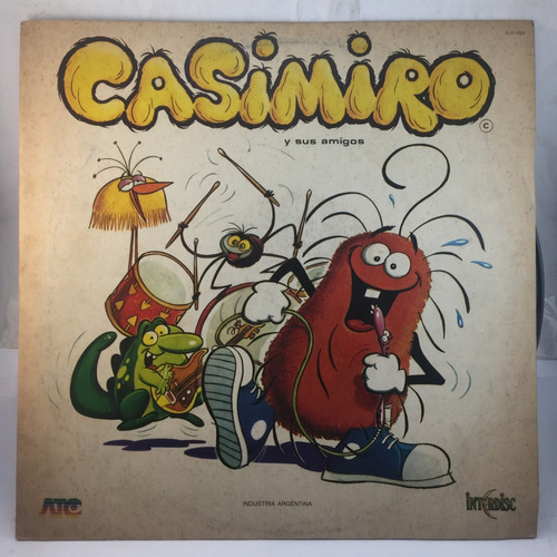 Casimiro Y Sus Amigos - Infantil - 1981 - Vinilo Lp