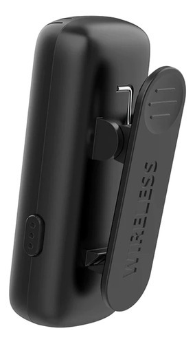 Microfono Profesional Inalámbrico Dual Ulanzi J12 Usb Para Iphone Negro Negro