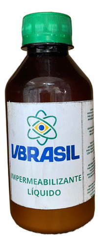 Impermeabilizante Vbrasil Líquido Para Tinta - 1 Unidade Cor Branco