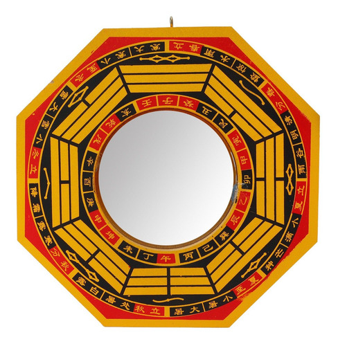 Espejo Bagua De Feng Shui Chino De 8 Pulgadas Con Apariencia