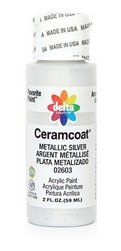 Pintura - Delta Creative Ceramcoat Metallic And Pearl Acryli