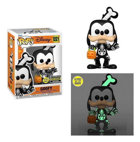 Funko Pop Disney - Goofy Glows In The Dark Exclusive # 1221