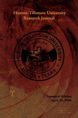 Libro Huston-tillotson University Research Journal - Hust...