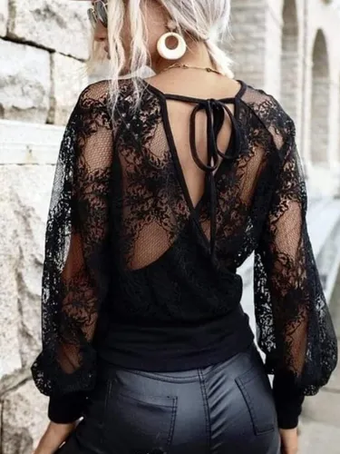 Camisas cruzadas online mujer