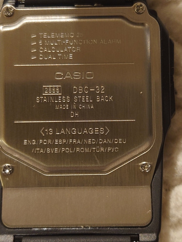 Reloj Casio Calculadora Dbc-32, (nuevo)