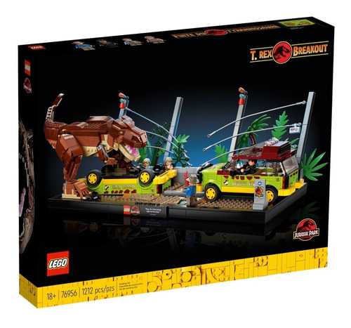 Lego Jurassic World Fuga Del T-rex 76956 - 1212 Pz