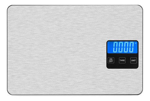 Báscula De Cocina Digital Acero Inoxidable Recargable 15kg