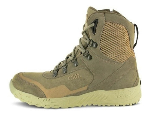 Beige - 26 - Bota Tipo Swatt Para Caballero Marca Cliff Mode