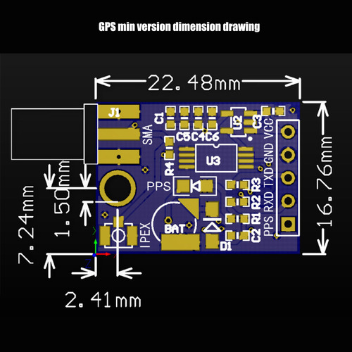 Modulo Gps Neo-6m Ublox Con Antena Arduino Pic
