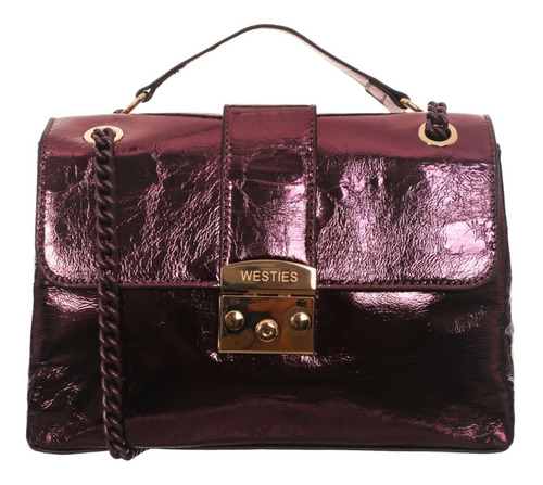 Bolsa Cross Body Para Mujer Westies Morado Hbamarillowe