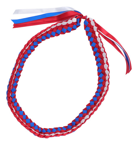 Cinta Ajustable Graduation Lei De 120 Cm Hecha A Mano Con 4