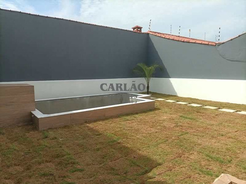 Imagem 14 de 18 de 07*casa Com 3 Dorms, Balneário Tupy, Itanhaém - R$ 580 Mil - V353778