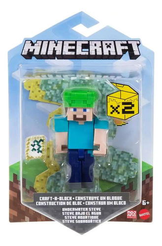 Minecraft Underwater Steve